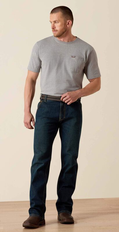 Rebar M4 Low Rise DuraStretch Workhorse Boot Cut Jean Full
